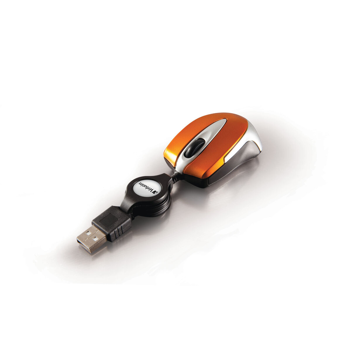 Optisk Datamus Verbatim GO MINI TRAVEL Oransje